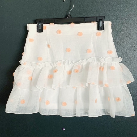 Tulle Ruffled Mini Skirt - Medium - Picture 1 of 7